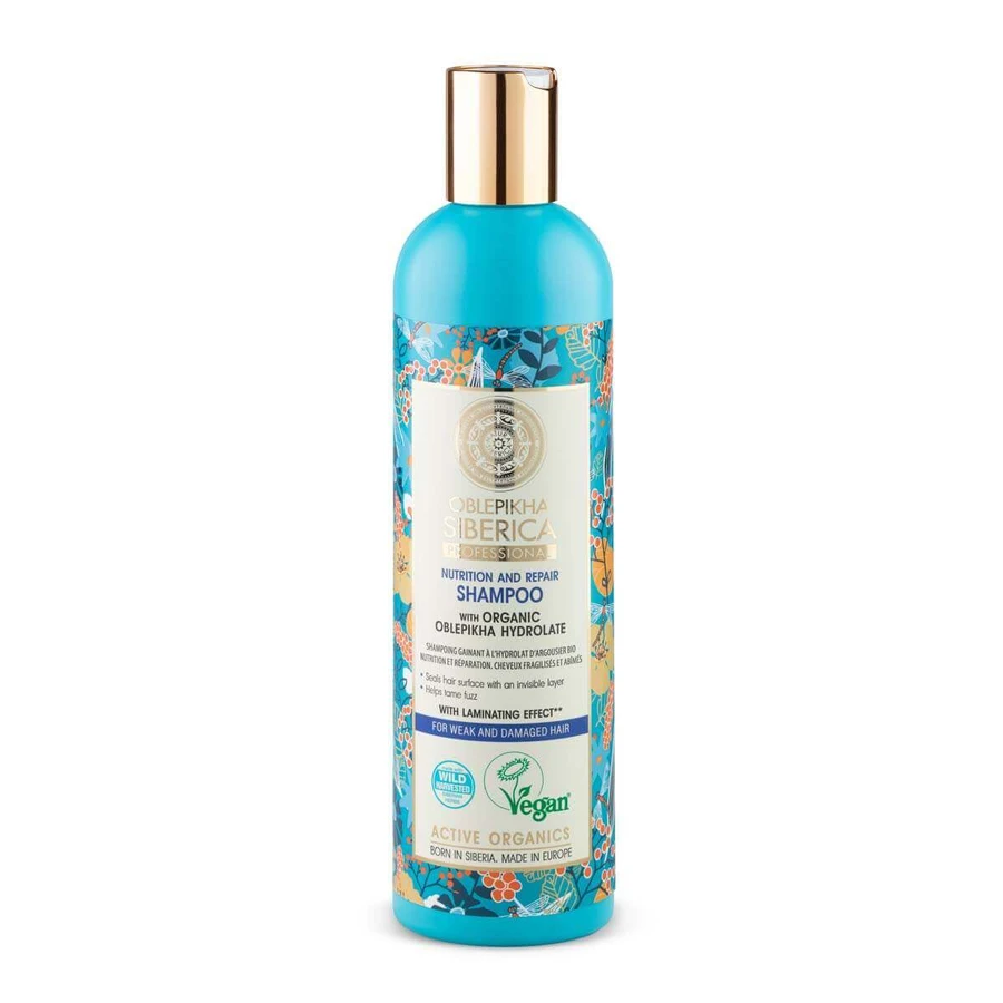 Natura Siberica Oblepikha Professional Rokitnik Șampon pentru păr slab și deteriorat, 400 ml