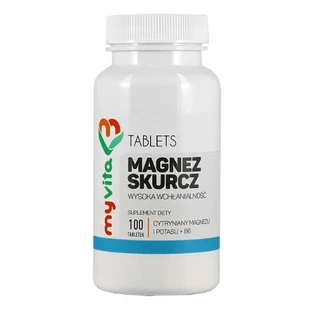 MyVita, Magnesium-Krampf, 100 Tabletten