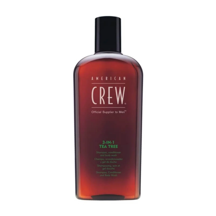American Crew Shampoo, Conditioner en Badgel Tea Tree, 450 ml