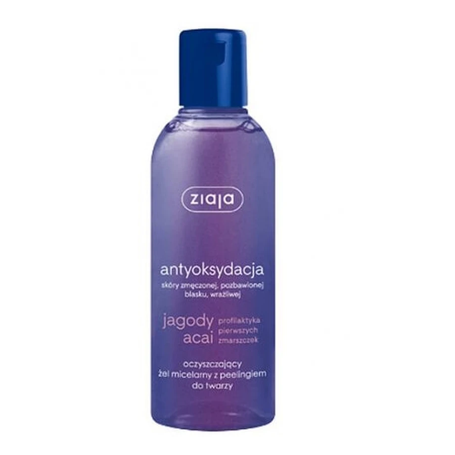 Ziaja, Acai Berry, Mizellengel mit Gesichtspeeling, 200ml