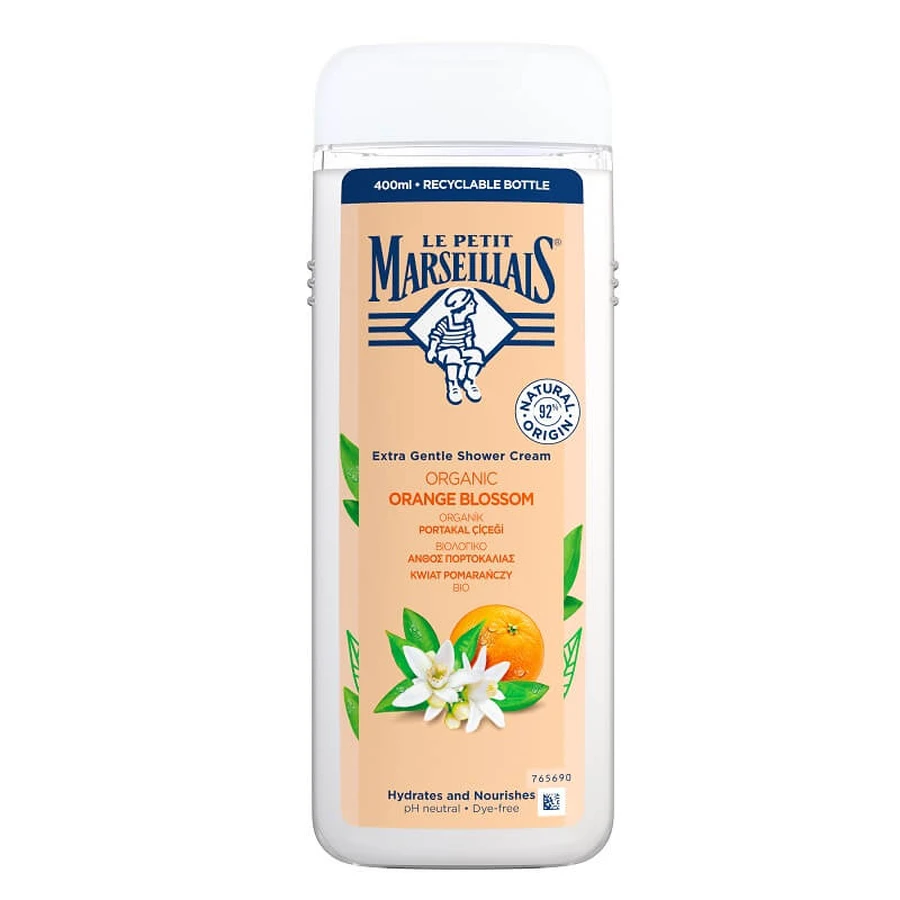 Le Petit Marseillais Orange Blossom Bio Shower Gel, 400 ml