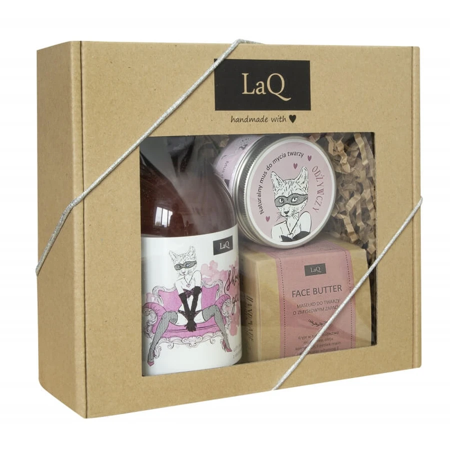 LaQ Kit Manta Gel, 500 ml + Mousse, 100 ml + Manteca, 50 ml