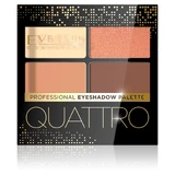Eveline Cosmetics Quattro Professional Lidschatten-Palette 01, 3,2 g
