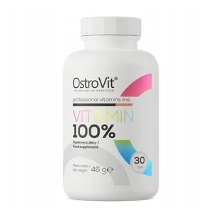 OstroVit Vit amp; Min 100%, 30 comprimidos