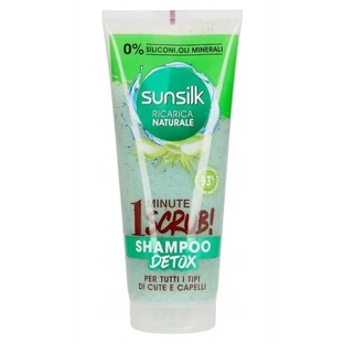 Sunsilk Detox Scrub Shampooing en 1 minute, 200 ml