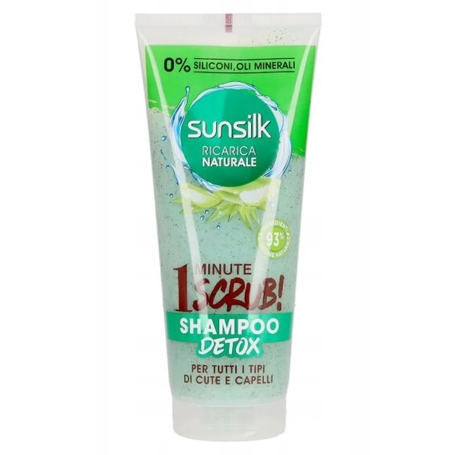 Sunsilk Detox Scrub Shampooing en 1 minute, 200 ml