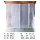 Cinturón abdominal elástico ajustable, talla XXL, Orione