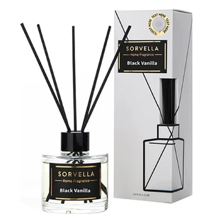Sorvella Parfum Black Vanilla Geurverspreider, 120 ml
