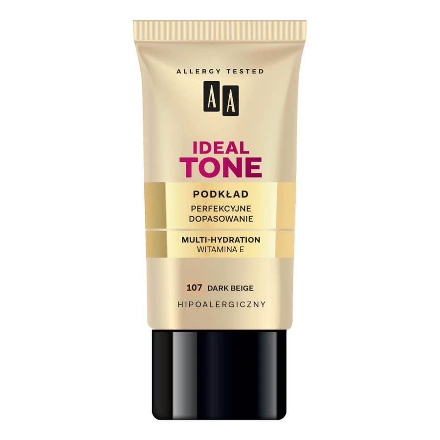 Oceanic Make Up Ideal Tone Podkład perfekcyjne dopasowanie 107 Dark Beige, 30 ml: ceny i cechy