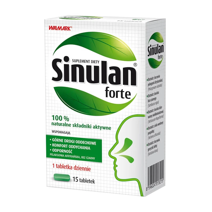 Sinulan Forte, 15 tabletten