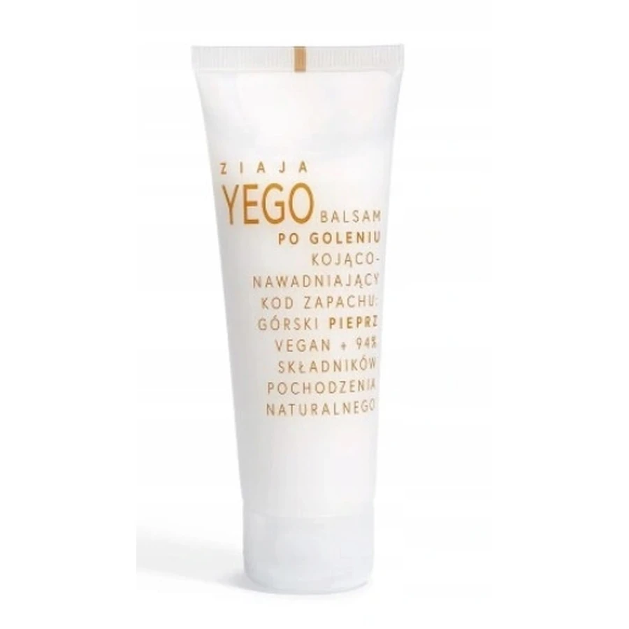 Ziaja Yego, Beruhigender und feuchtigkeitsspendender Bergpfeffer-Balsam nach der Rasur, 80 ml