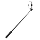 Selfie stick WC12YDS telescopic 1.3m aluminum alloy tripod with dual light and phone holder - black