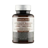 Singularis Magnesium Citrate + Ashwagandha Stress and Fatigue, 60 capsules