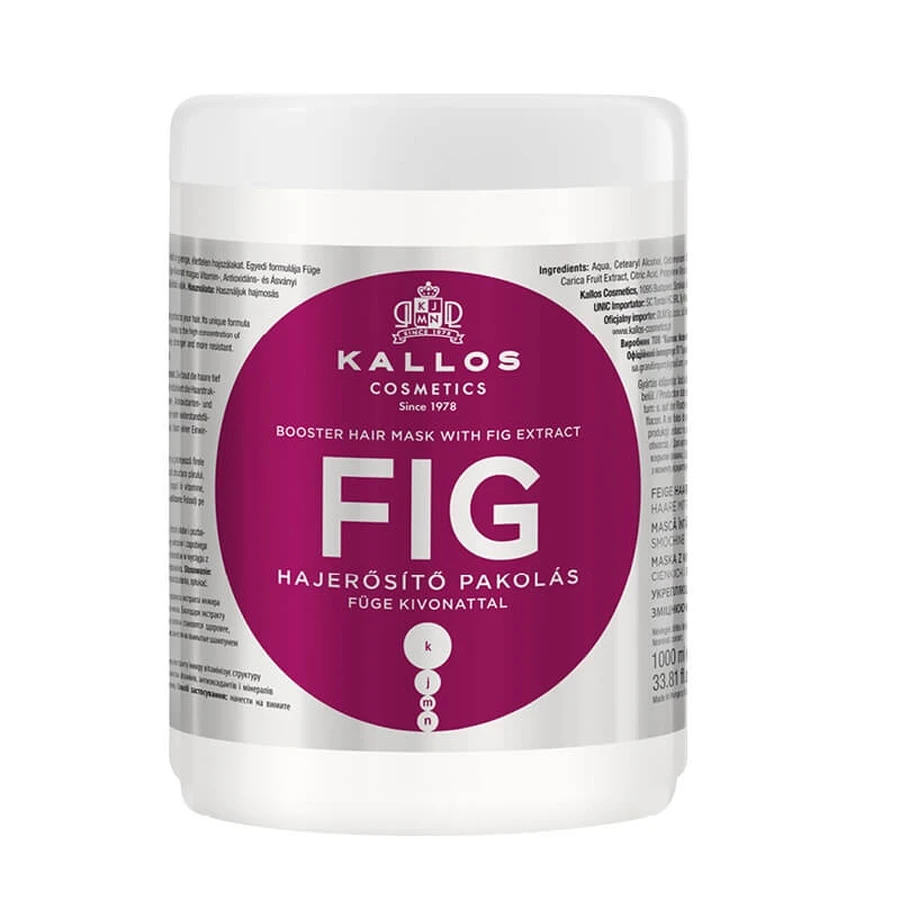 Kallos KJMN Mask with FIG extract, 1000ml