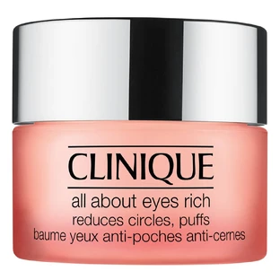 Clinique All About Eyes Rich Cream per ridurre lividi e borse, nonché linee e rughette, 30ml