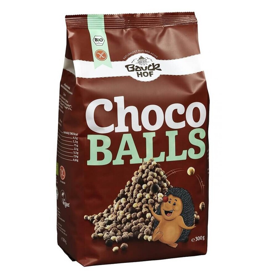 Choco Balls gluten free, 300 gr, Bauckhof