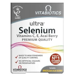 Vitabiotics Ultra Selenium, 30 tablets