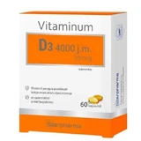 Vitaminum D3 4000 IU. Strong, 60 capsules