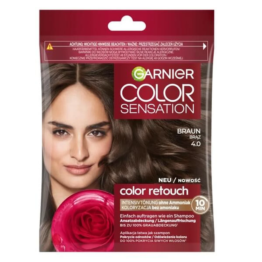 Garnier Color Sensation Color Retouch Shampoo 4.0 Bruin