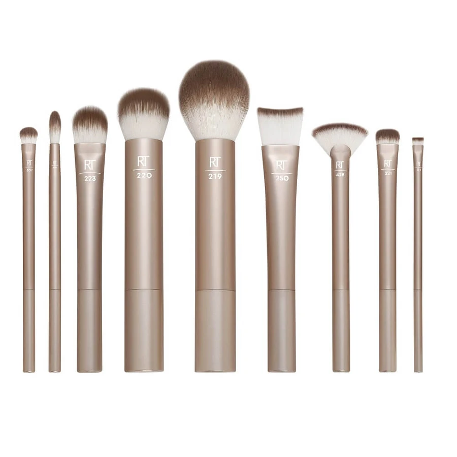 Real Techniques Au Naturale Make-up-Pinselset, 9 Teile
