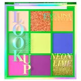 Eveline Cosmetics Look Up Palette von 9 Schatten Neon Lime, 10.8g