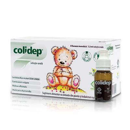 Colidep, 8 Flaschen x 5,5 ml, Dr. Phyto