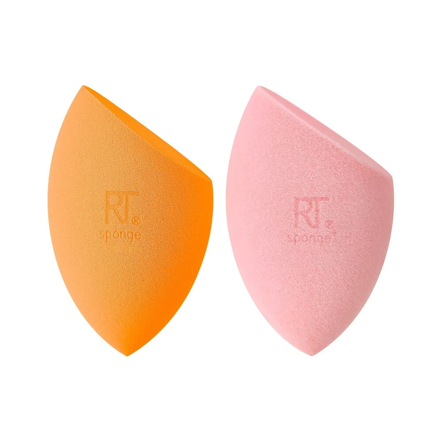 Real Techniques Iconic Blend + Set Duo de esponjas de maquillaje, 2 piezas