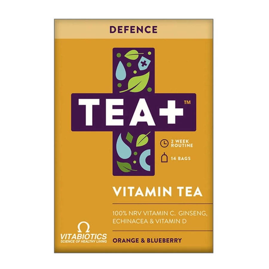 Vitabiotics Tea+ Defence, 14 zakjes