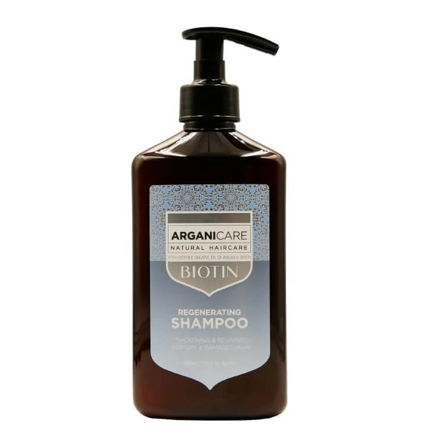 Arganicare Champú Fortalecedor con Biotina, 400 ml