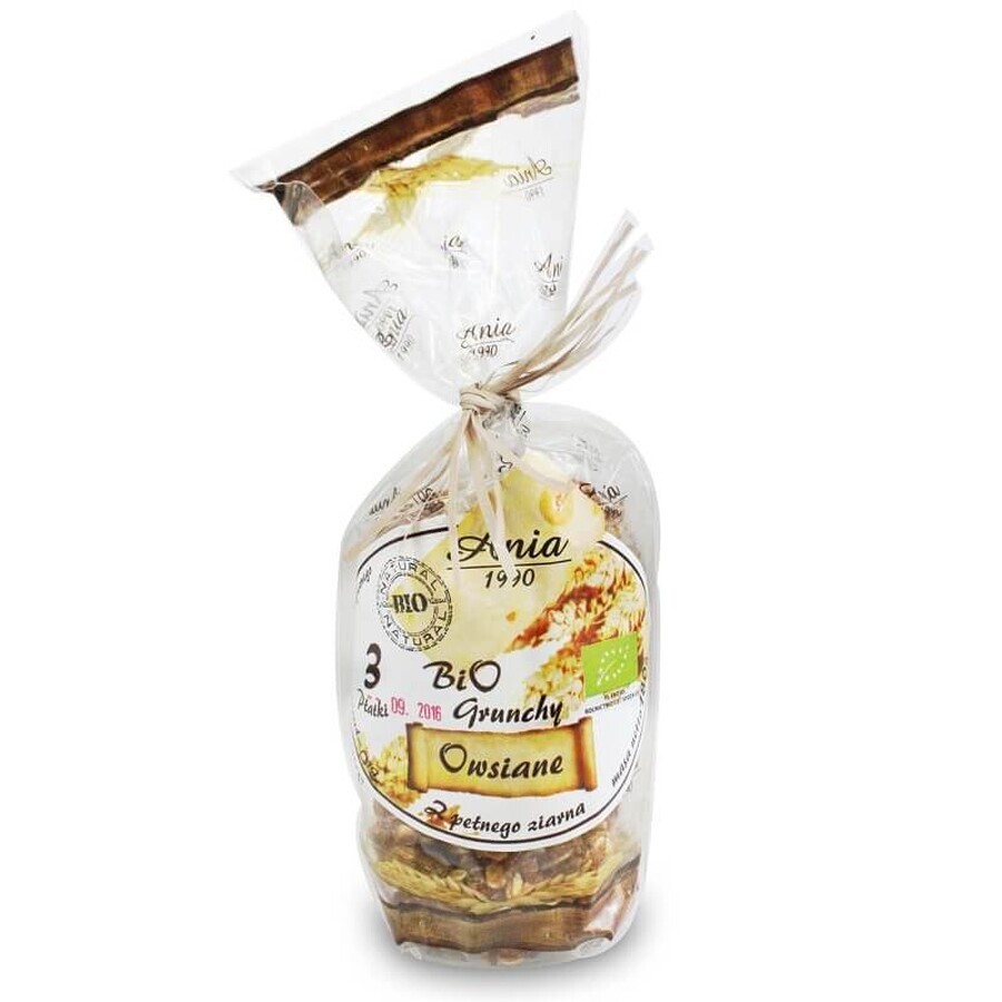 Cookie cu ovăz eco, 180g, Ania