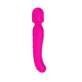 S-HANDE Iris Baguette massante chauffante avec 9 modes de vibration Rose rouge