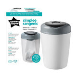 Diaper basket Sangenic Simplee, grey, Tommee Tippee