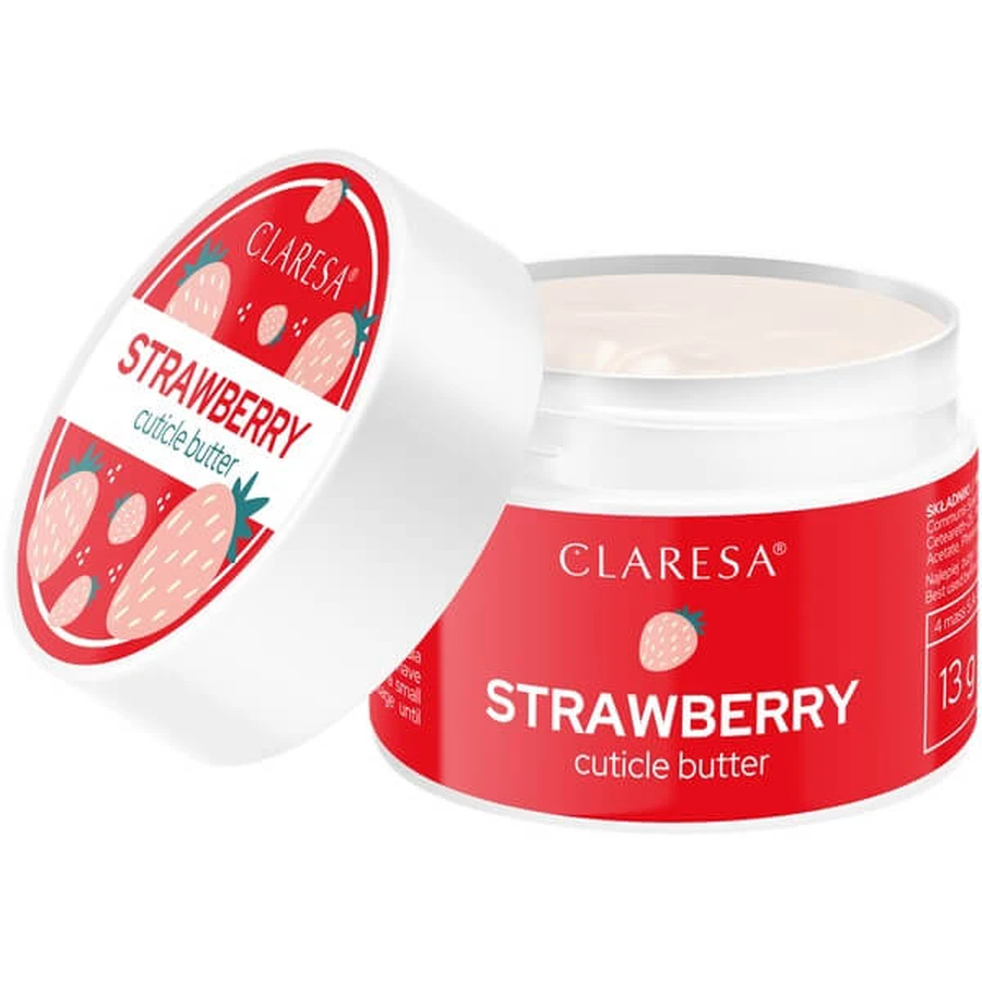 Claresa Nagelhautbutter Erdbeere, 13 g