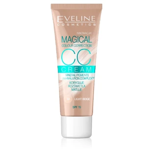 Eveline Cosmetics Magical Colour CC Cream Multifunctionele foundation 50 Licht Beige, 30 ml