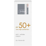 Anti-Falten-Lichtschutzcreme SPF50 für trockene oder reife Haut, 50 ml, Ziaja