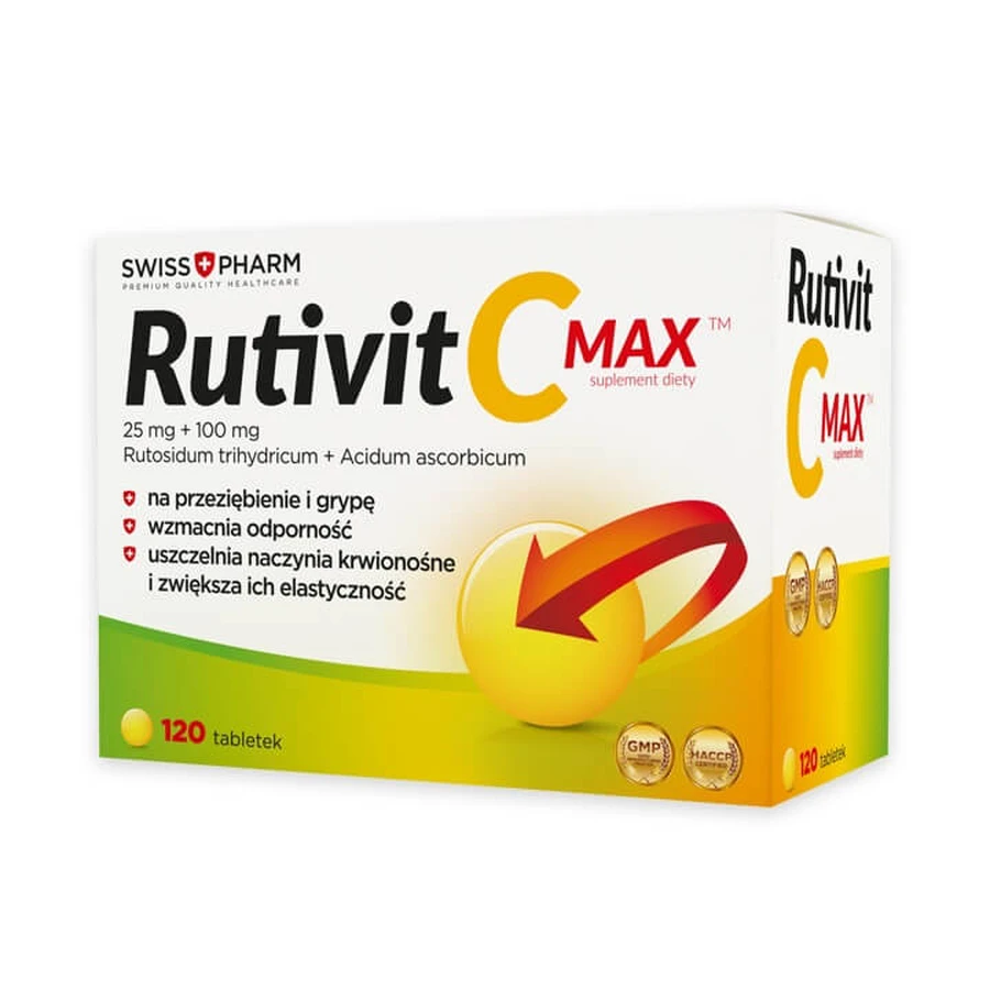 Rutivit C Max 120 comprimate