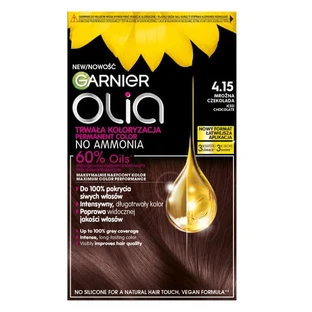 Garnier Olia Colorant de păr 4.15 Ciocolată înghețată