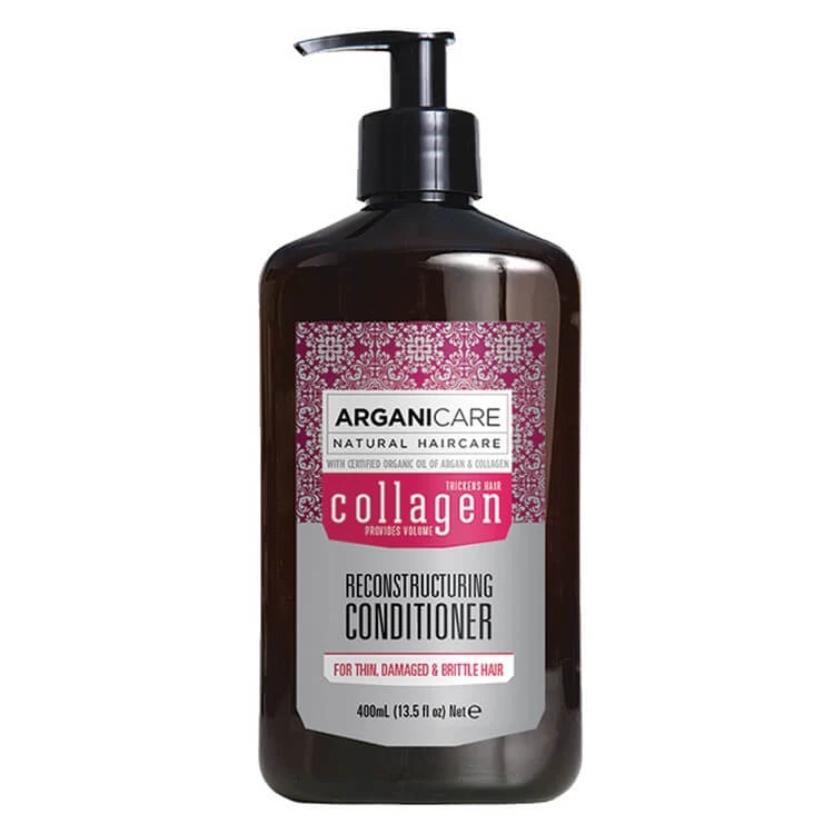 Arganicare Collagen Restorative Conditioner für feines Haar, 400ml