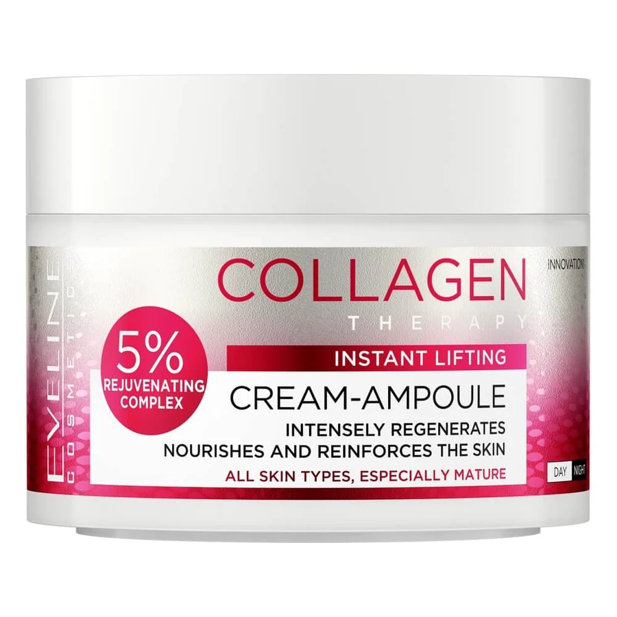 Eveline Cosmetics Crema-ampolla Terapia de Colágeno, 50 ml