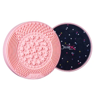 Jessup Wet amp;Dry Brush Cleaner mata do czyszczenia pędzli na sucho i mokro Pink