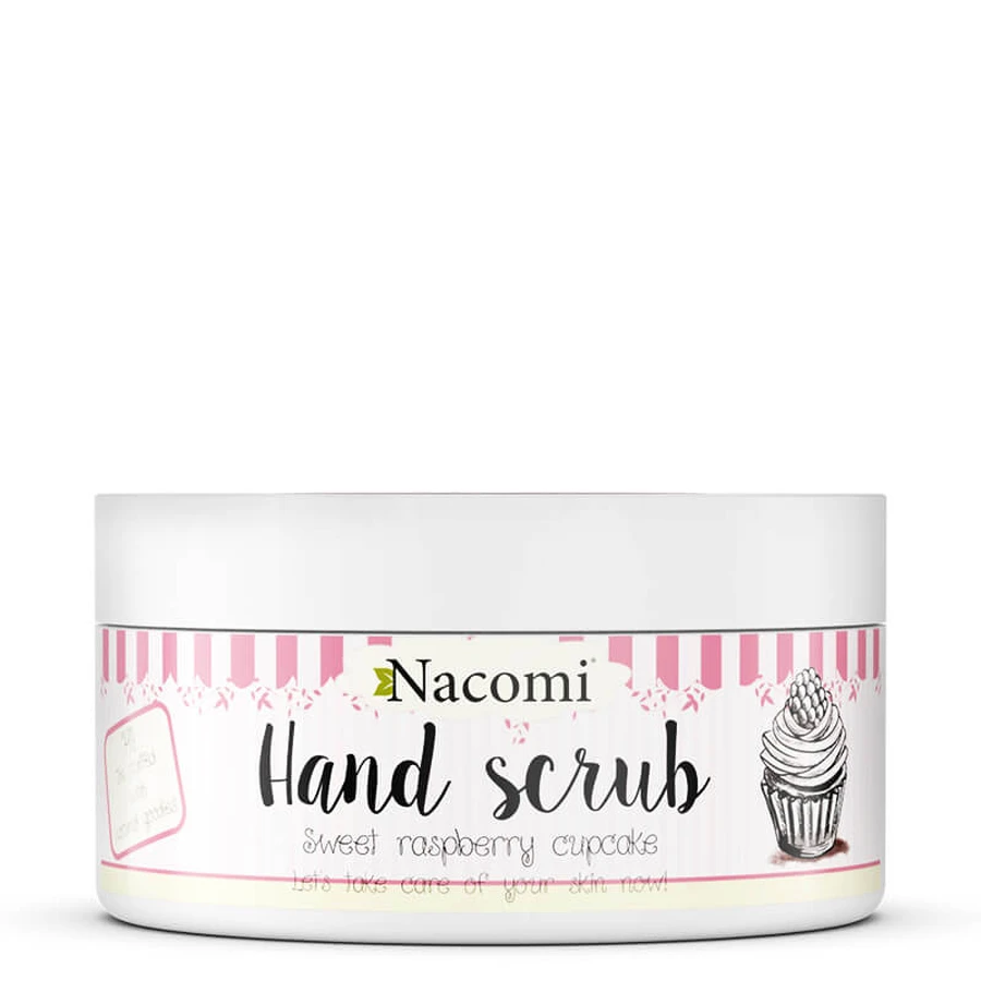 Nacomi Hand Scrub Süße Himbeere Cupcake, 125g