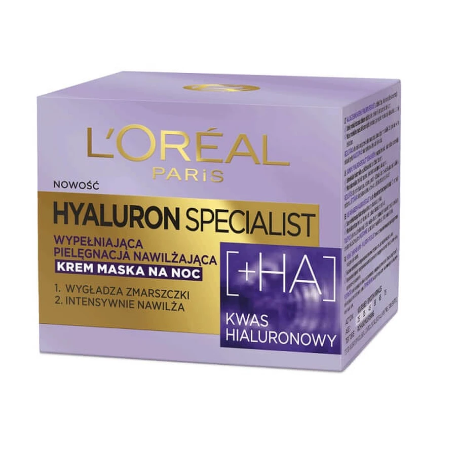 L oreal Hyaluron Specialist Night Cream, 50 ml.