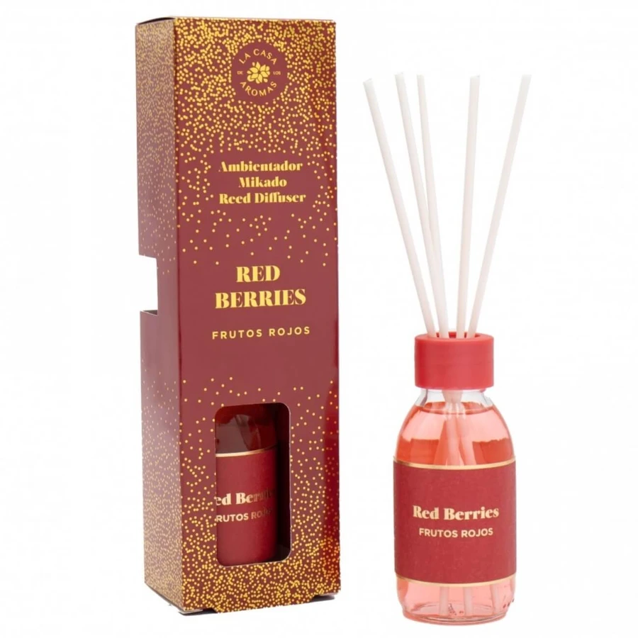 La Casa de los Aromas Rode Fruit Geurstokjes, 95 ml
