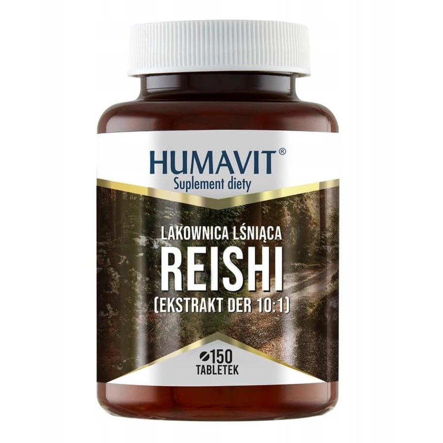 Humavit Reishi Laccase + Biergist, 150 tabletten