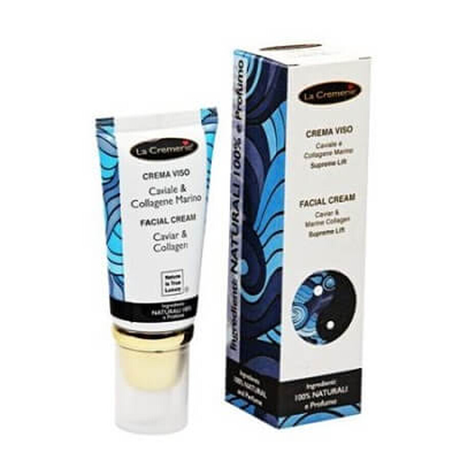 Crema de fata cu caviar si collagen marin,50 ml, La Cremerie