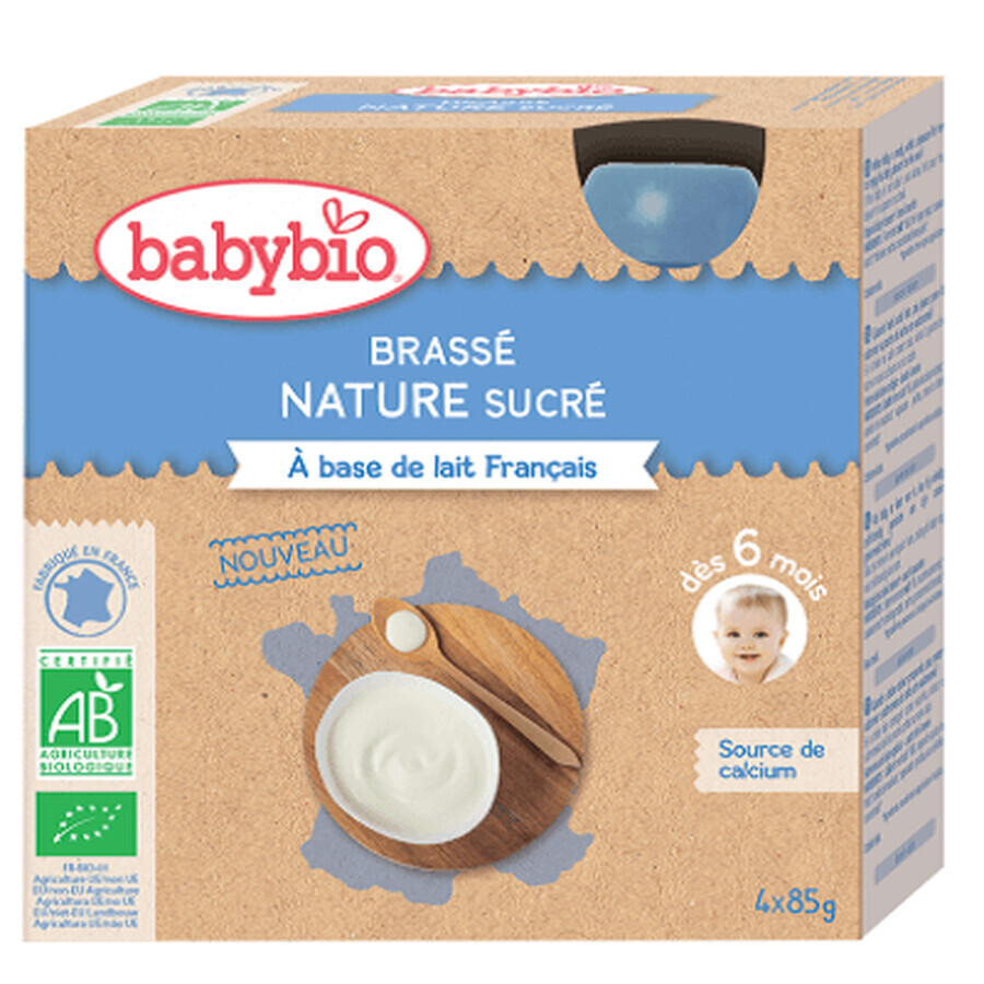 Crema de iaurt, 4 x 85 , BabyBio