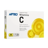 Apteo Vitamin C 200mg, 50 tablets