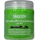 BingoSpa Sal de baño con oligoelementos y aloe vera, 550 g