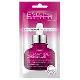 Eveline Cosmetics Face Therapy Professioneel Ampul-Masker Ceramide Crème Gezichtsmasker, 8 ml