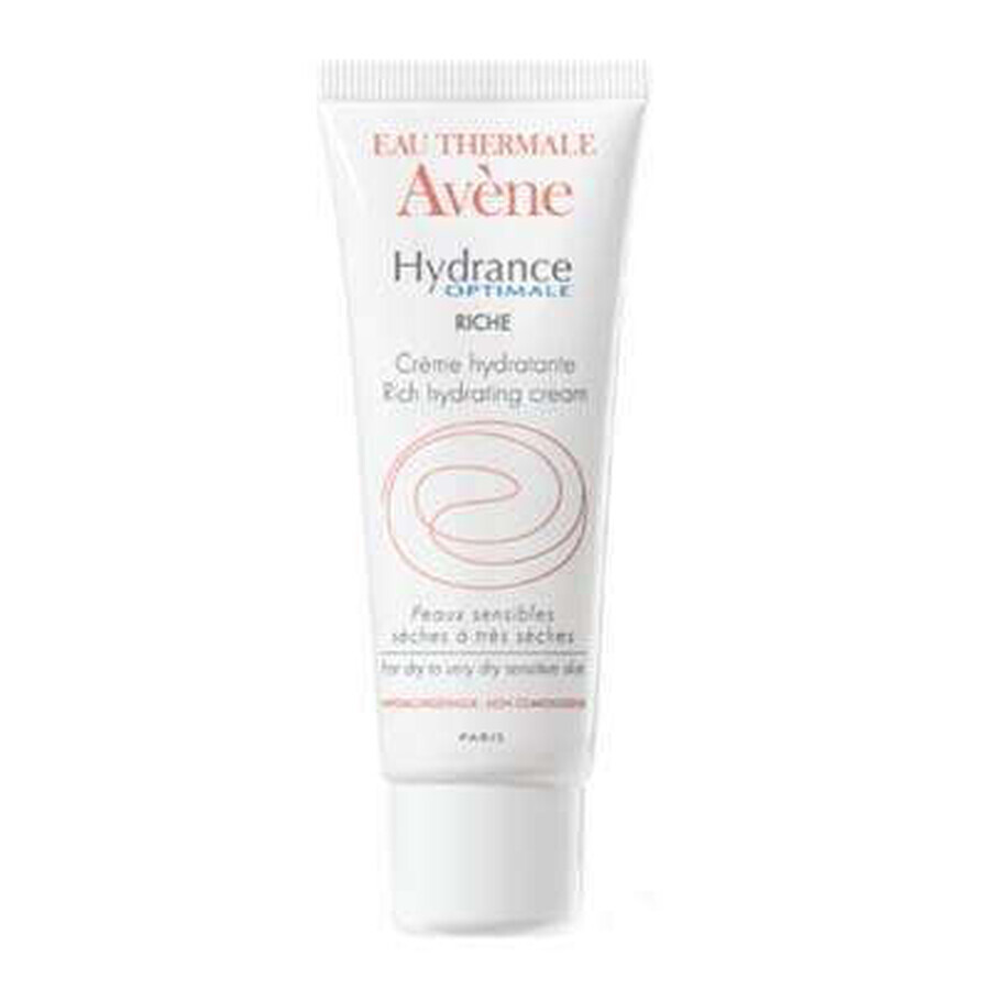 Cremă hidratantă Avene Hydrance Optimale Riche, 40 ml, Pierre Fabre